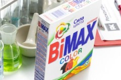 Examen de la poudre et du gel pour laver Bimax Color: avantages et inconvénients, avis, prix